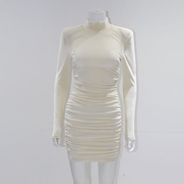 Sexy Bodycon Velvet Mini Dress Party