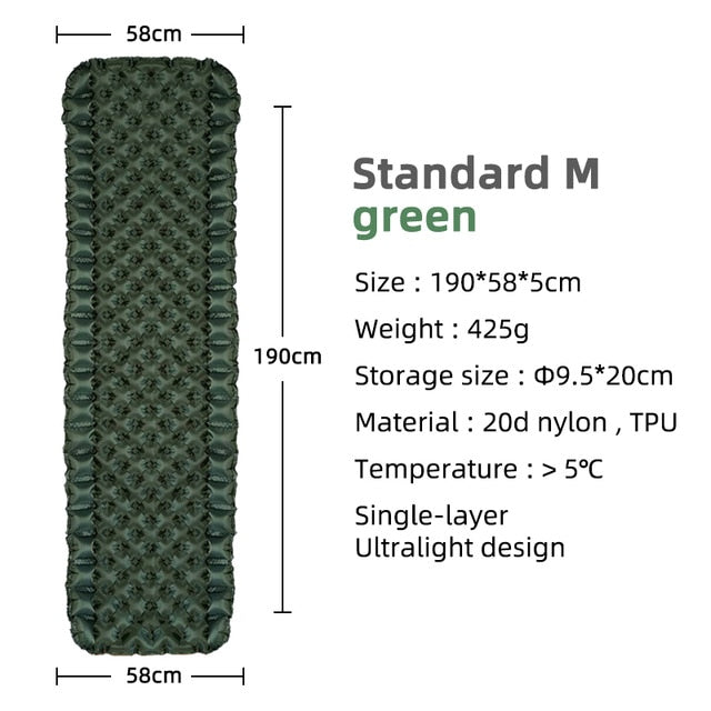 Camping Air matt mat Ultralight Inflatable