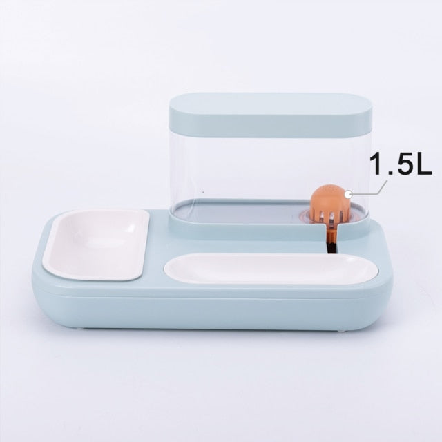 Pet Bowl Automatic Feeder Fountain
