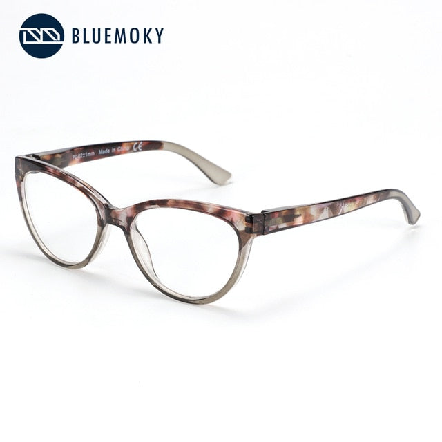 Cat Eyes Reading Glasses Floral Prebyopia Spectacles