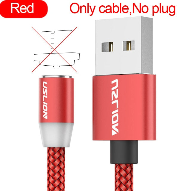 LED Magnetic USB Cable Fast Charging USB Type C