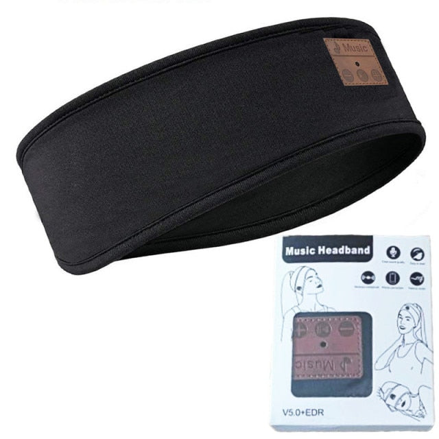 Headsets Headband with Built in Speaker for Running,Yoga