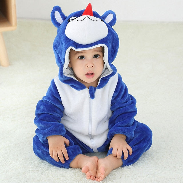 Baby Romper Newborn Hooded Infant Clothing