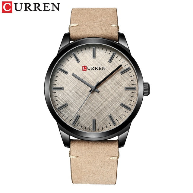Man Watches Fashion Business Quartz Wristwatch