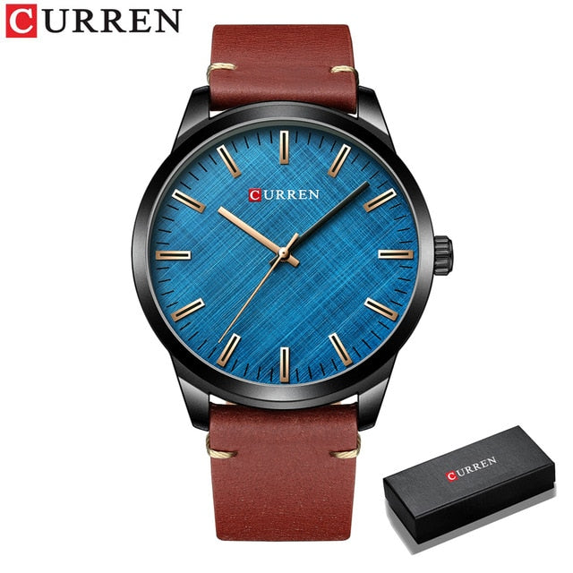 Man Watches Fashion Business Quartz Wristwatch