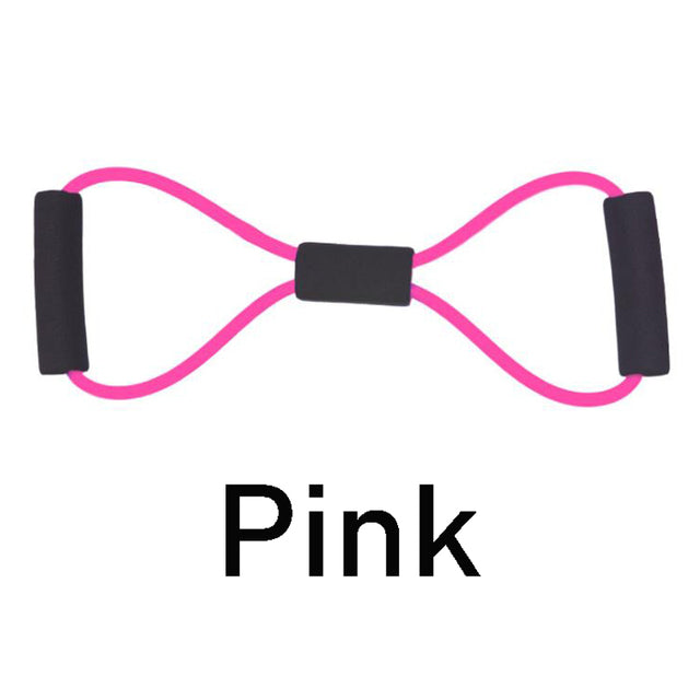 Word Fitness Yoga Resistance Rubber Bands