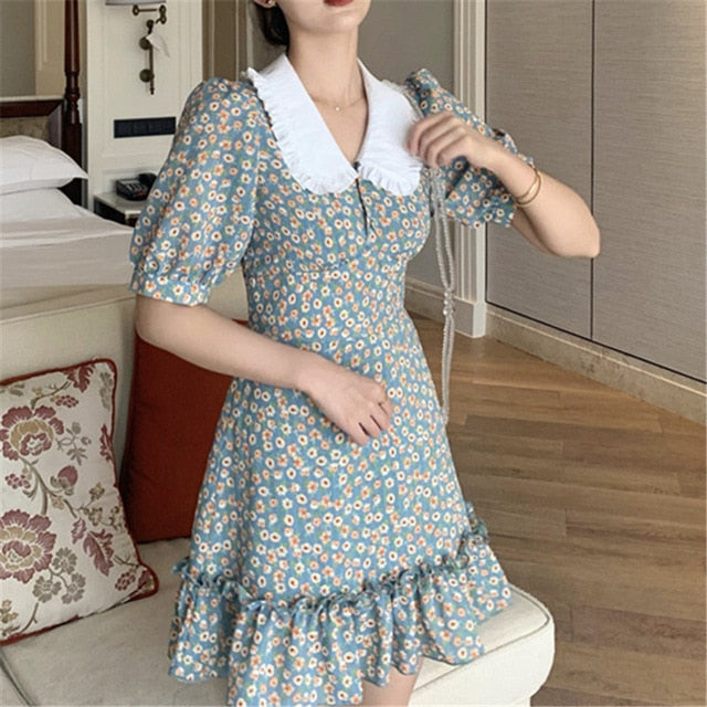 Women Chiffon Dress Summer Fashion