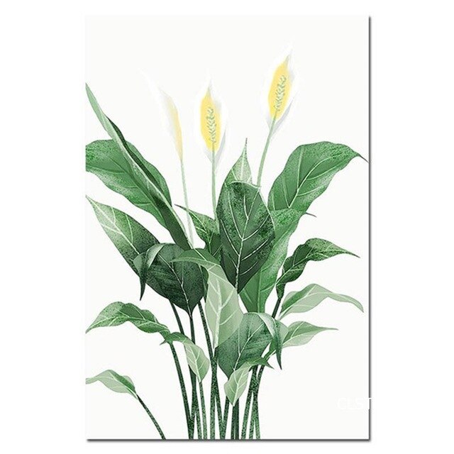 Purifying Air Fresh Green Plant Nordic Modern Style