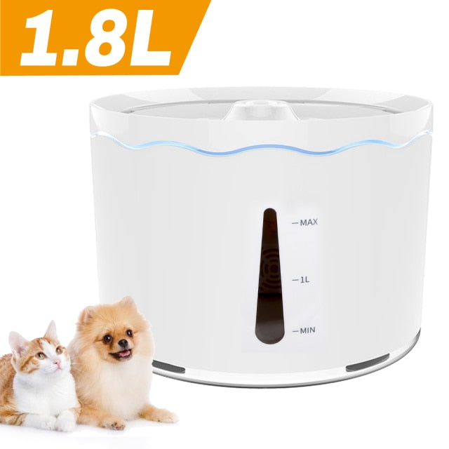 Pet Water Fountain USB Automatic Water Dispenser