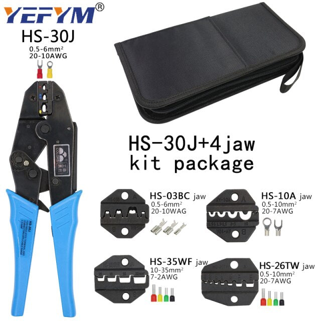 Multifunctional ratchet crimping tool professional