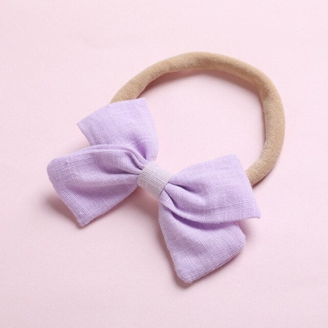 Baby Girls Cotton Linen Headband