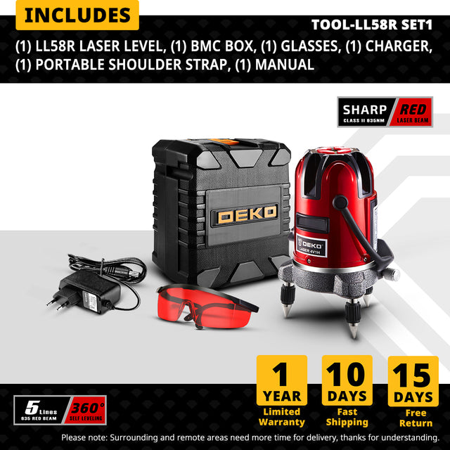 Horizontal Rotary Cross Laser Line Leveling