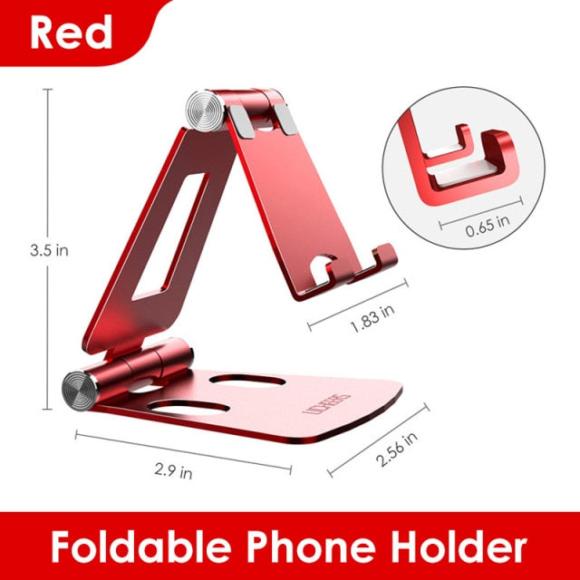 Phone Holder Stand Foldable Mobile Phone Stand Desk