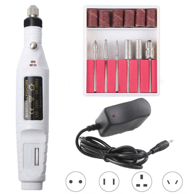 Electric Nail Drill Machine Manicure