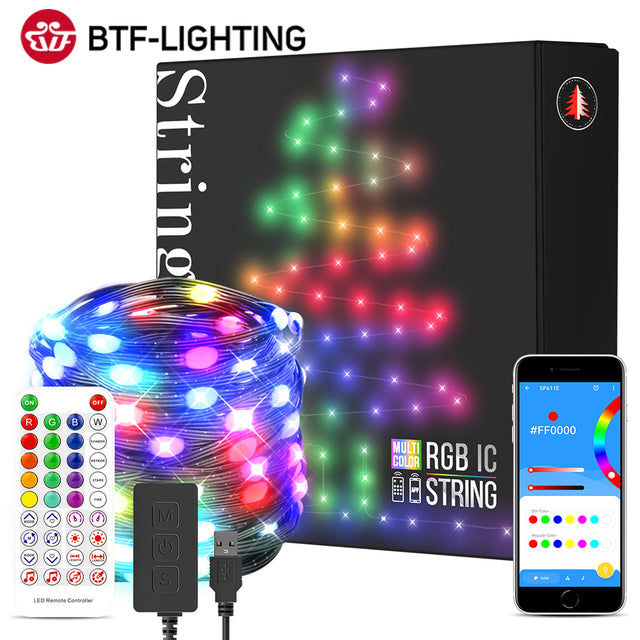 Light String BT Music APP RGBIC Lighting