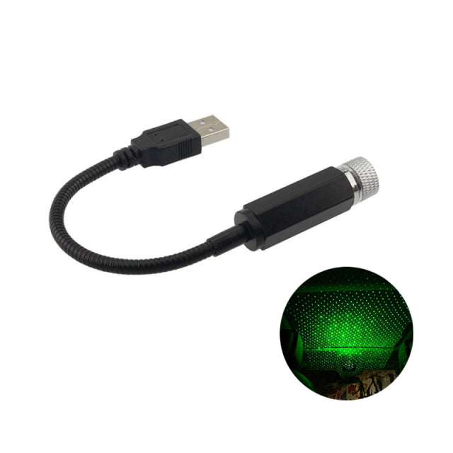 LED Car Dome Light Galaxy Projector Night Light