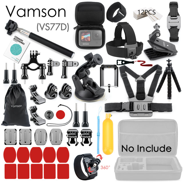 Vamson for Gopro Accessories Set