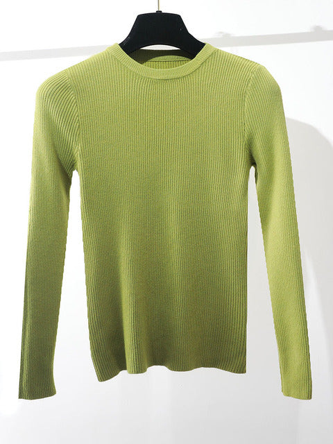 Knitted Pullovers spring Autumn Slim
