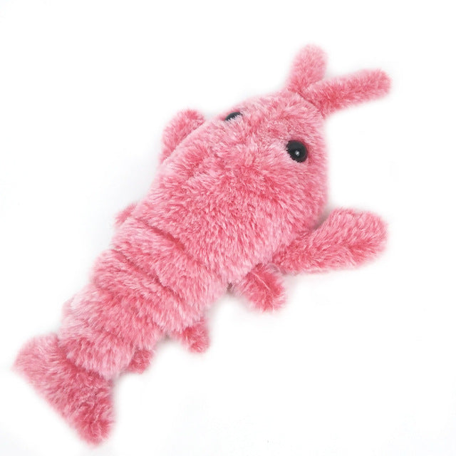 Electric Jumping Cat toy Shrimp Moving