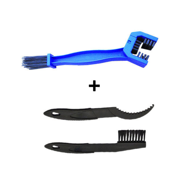 Chain Cleaner Scrubber Brushes Cleaning Kit