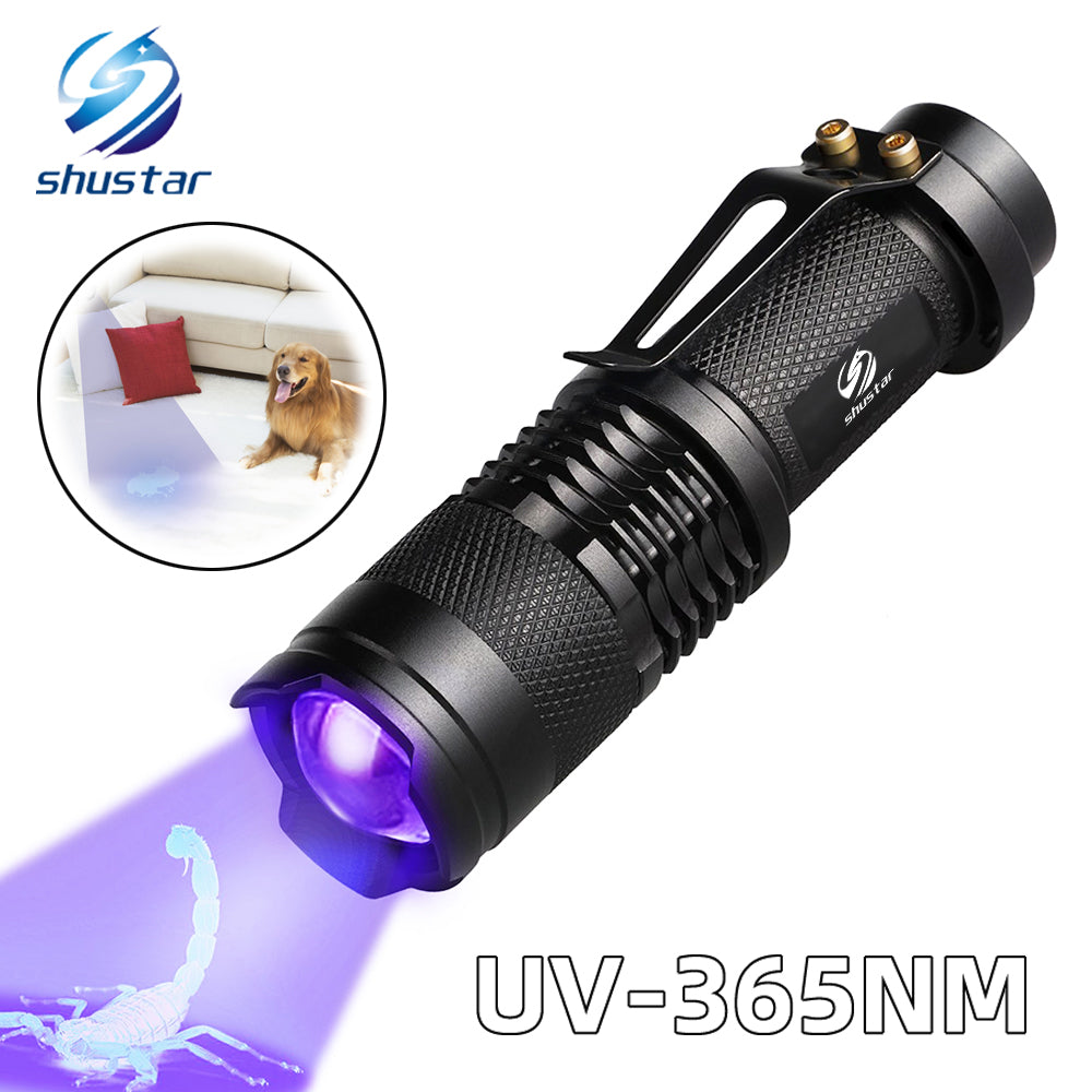 UV Flashlight Ultra Violet Light