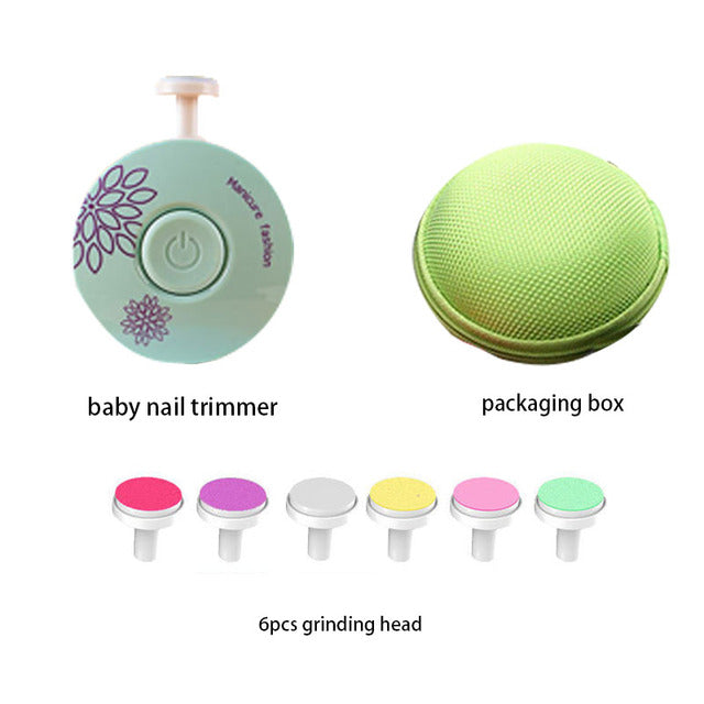 Electric Kids Nail Pedicure Clippers Cutter