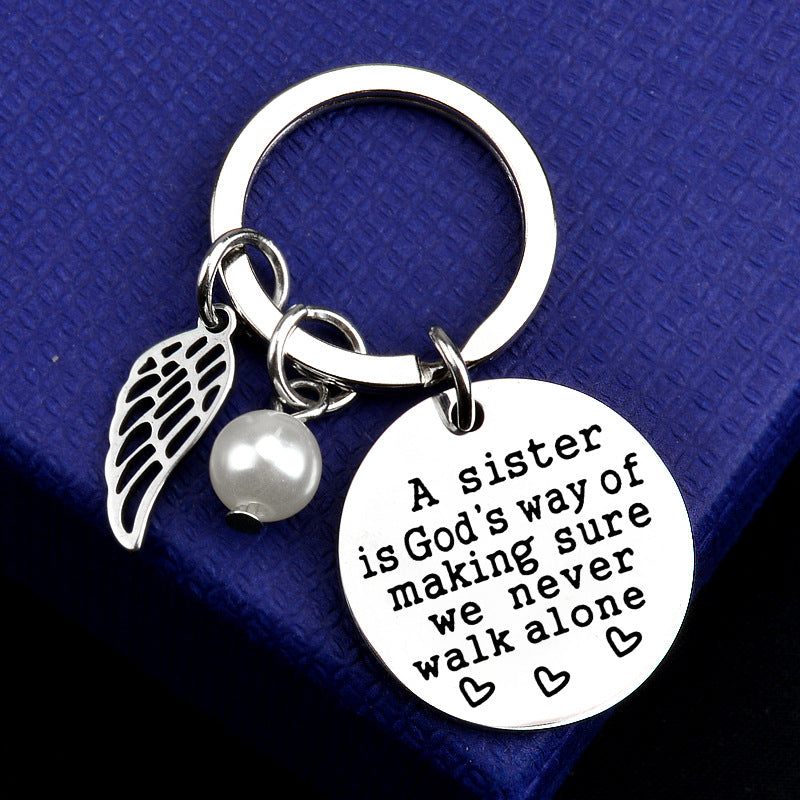 Letter keychain wedding souvenir
