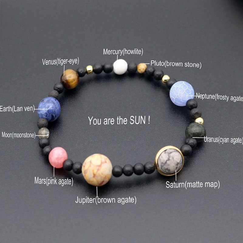 Natural Stone Bracelet Colorful