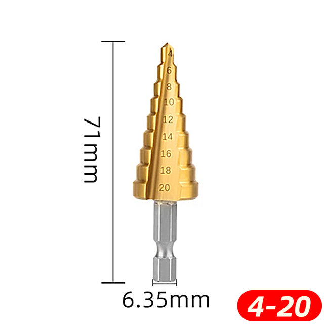 Step Drill Bit Sharpener For Metal Drills