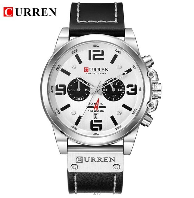 New 8314 Mens Watches Top Brand Wristwatch Quartz Watch