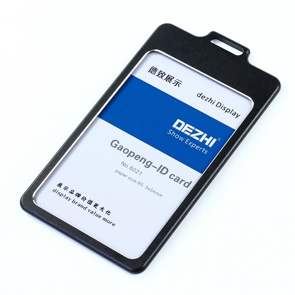 High Gloss Business ID Card Holder Strap
