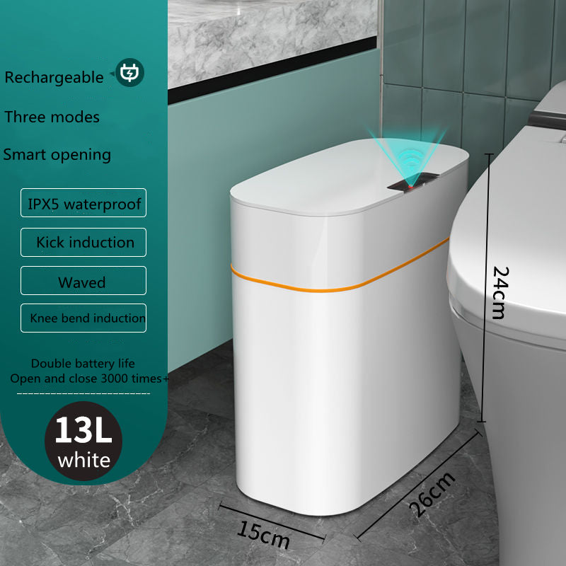 Smart Trash Can With Lid Trash Can Induction