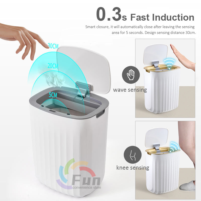 Smart Trash Can With Lid Trash Can Induction