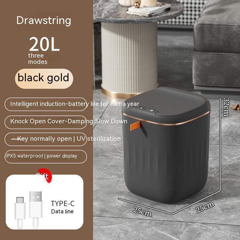 Smart Trash Can With Lid Trash Can Induction