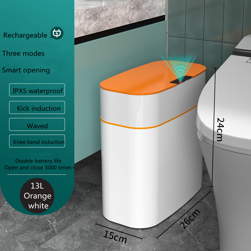 Smart Trash Can With Lid Trash Can Induction