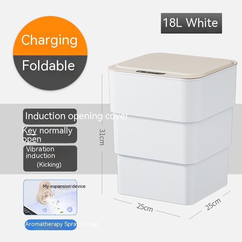 Smart Trash Can With Lid Trash Can Induction