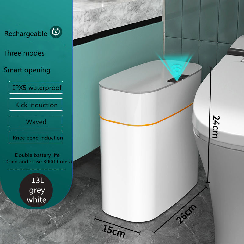 Smart Trash Can With Lid Trash Can Induction
