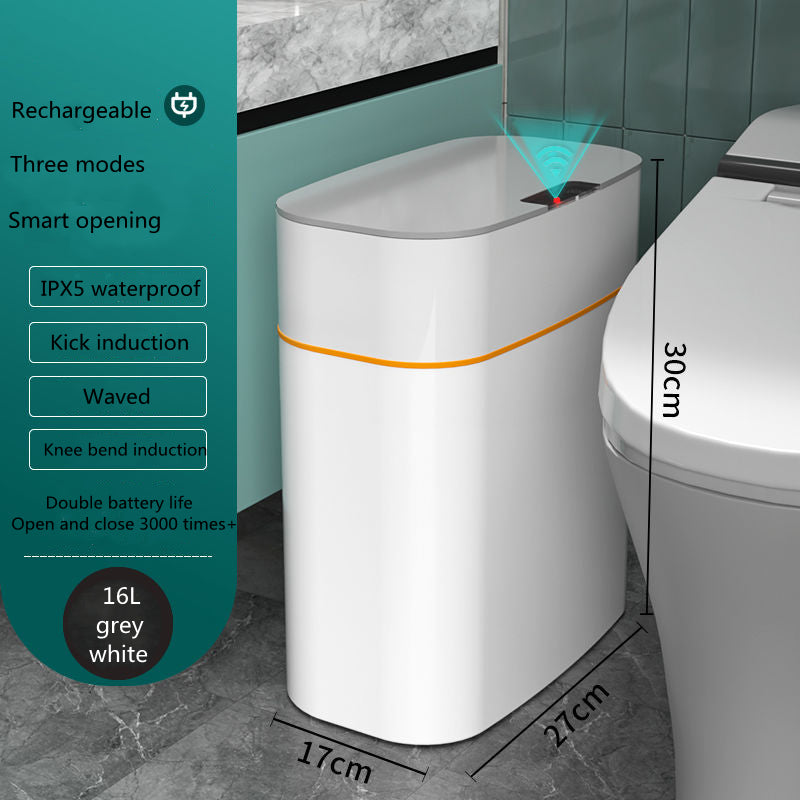 Smart Trash Can With Lid Trash Can Induction