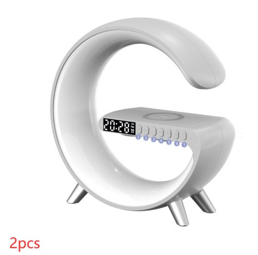 New Intelligent G Shaped LED Lamp Bluetooth Speaker