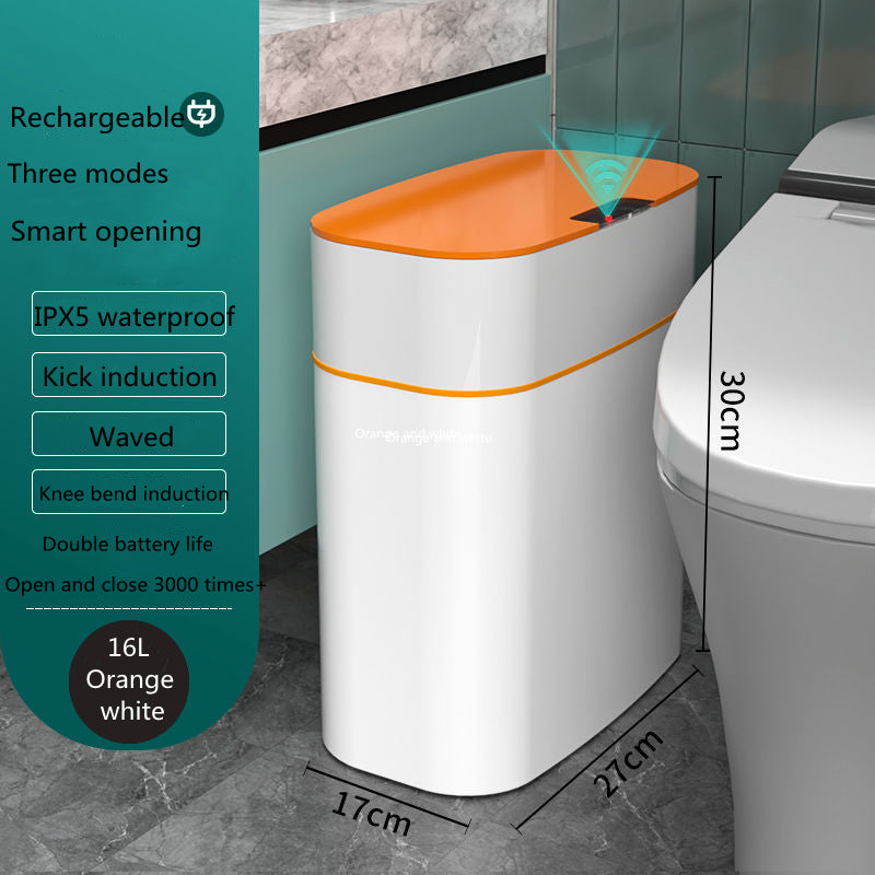 Smart Trash Can With Lid Trash Can Induction