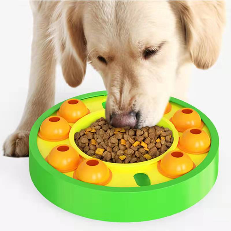 Dog Pets Puzzle Toys Slow Feeder Interactive Increase Puppy IQ Food Dispenser