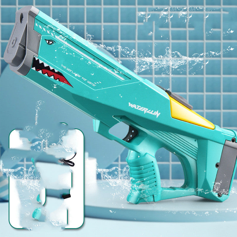 Automatic Electric Water Gun Toys Shark High Pressure Outdoor