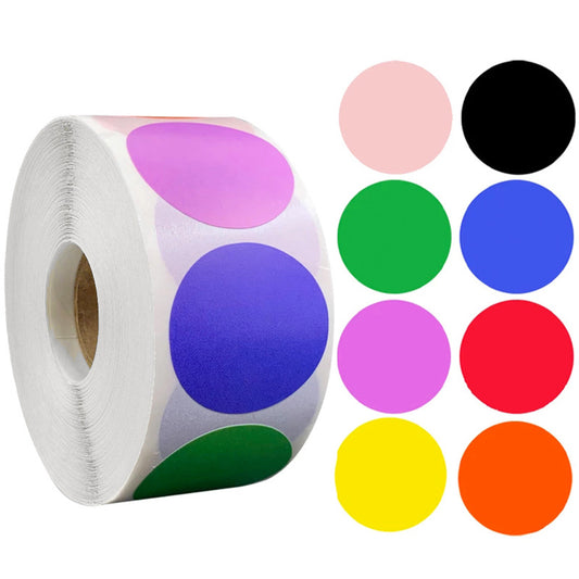 Chroma Labels Stickers Color Code Dot Labels