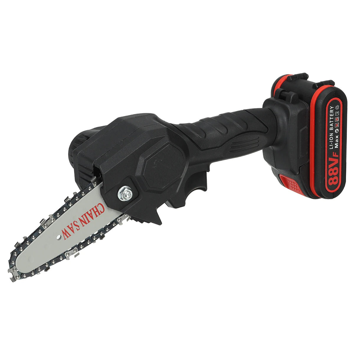 Mini Electric Chain Saw With 2PC Battery Woodworking