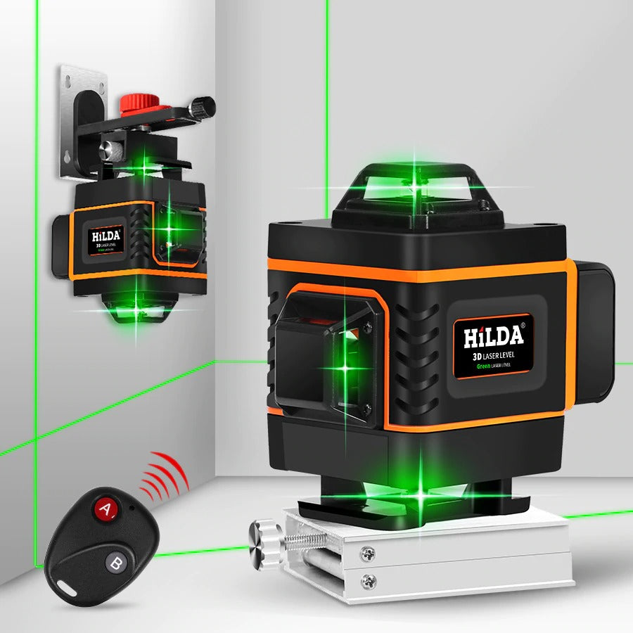 360 Horizontal And Vertical green Beam laser level