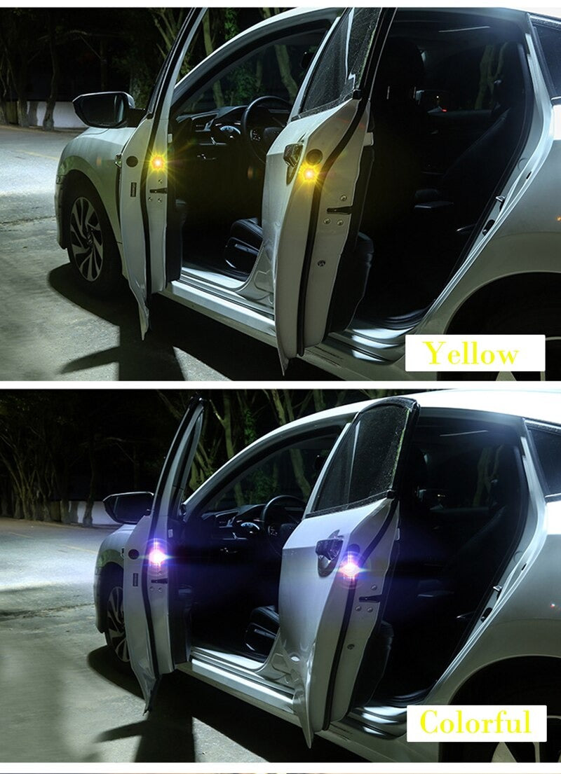 2PCS Car Door LED Warning Light