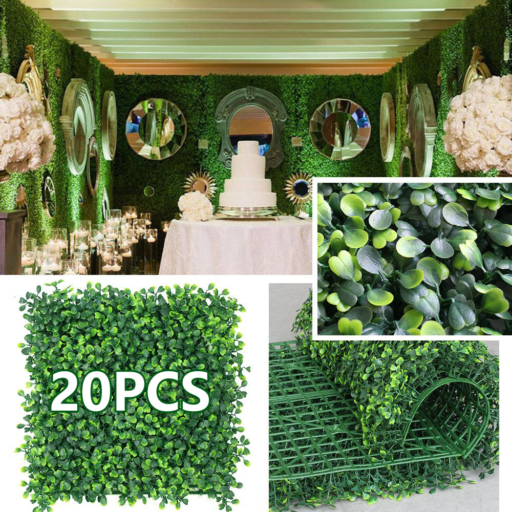 rtificial Plants Grass Wall Backdrop Flowers