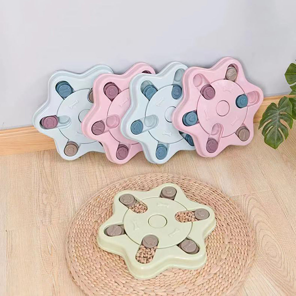 Dog Puzzle Toys Increase IQ Interactive Slow Dispensing Feeding Dog Training