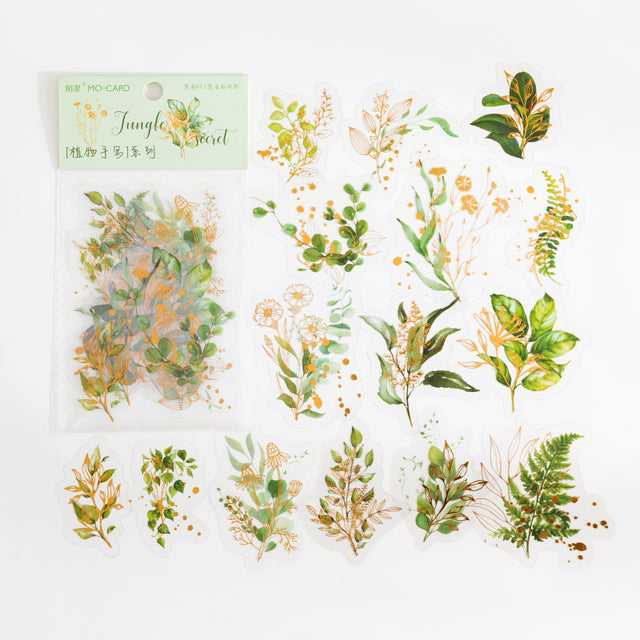 Golden Outline Hand Painting Colorful Flowers