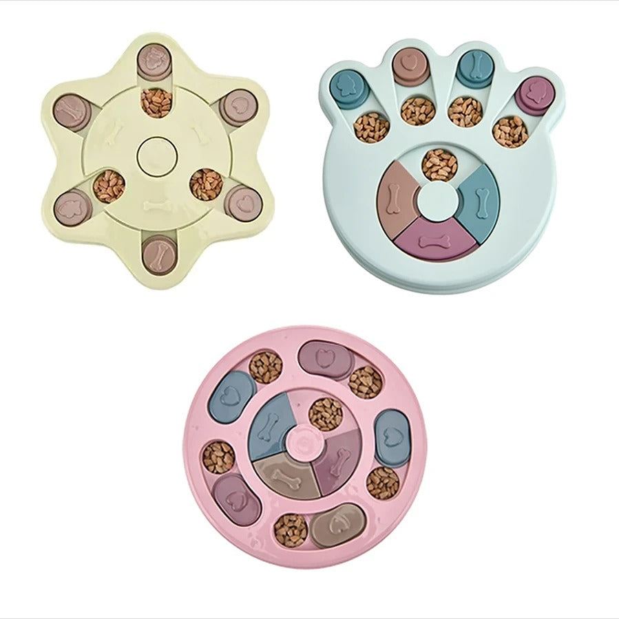 Dog Puzzle Toys Increase IQ Interactive Slow Dispensing Feeding Dog Training